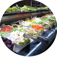 Mesas self service, mesas saladeiras|Nova Gelart